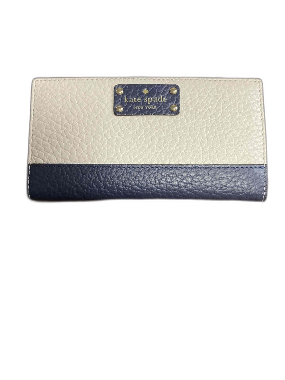 Kate Spade New York Bay Street Lacey Pebbled Leather Wallet NWT